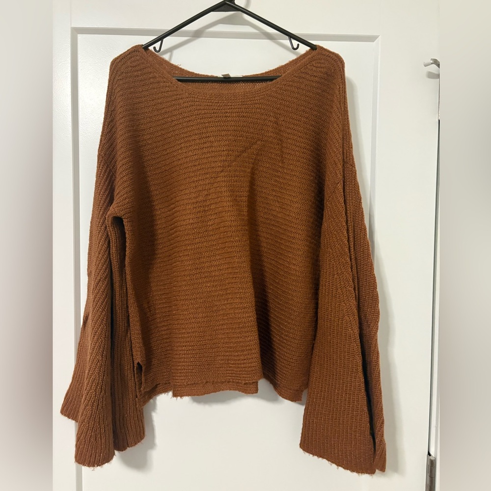 BP Rust Knit Sweater